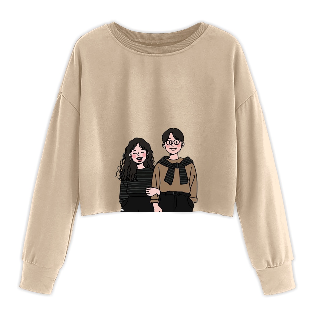 COUPLE NEW SWEATER CROP ANAIRA