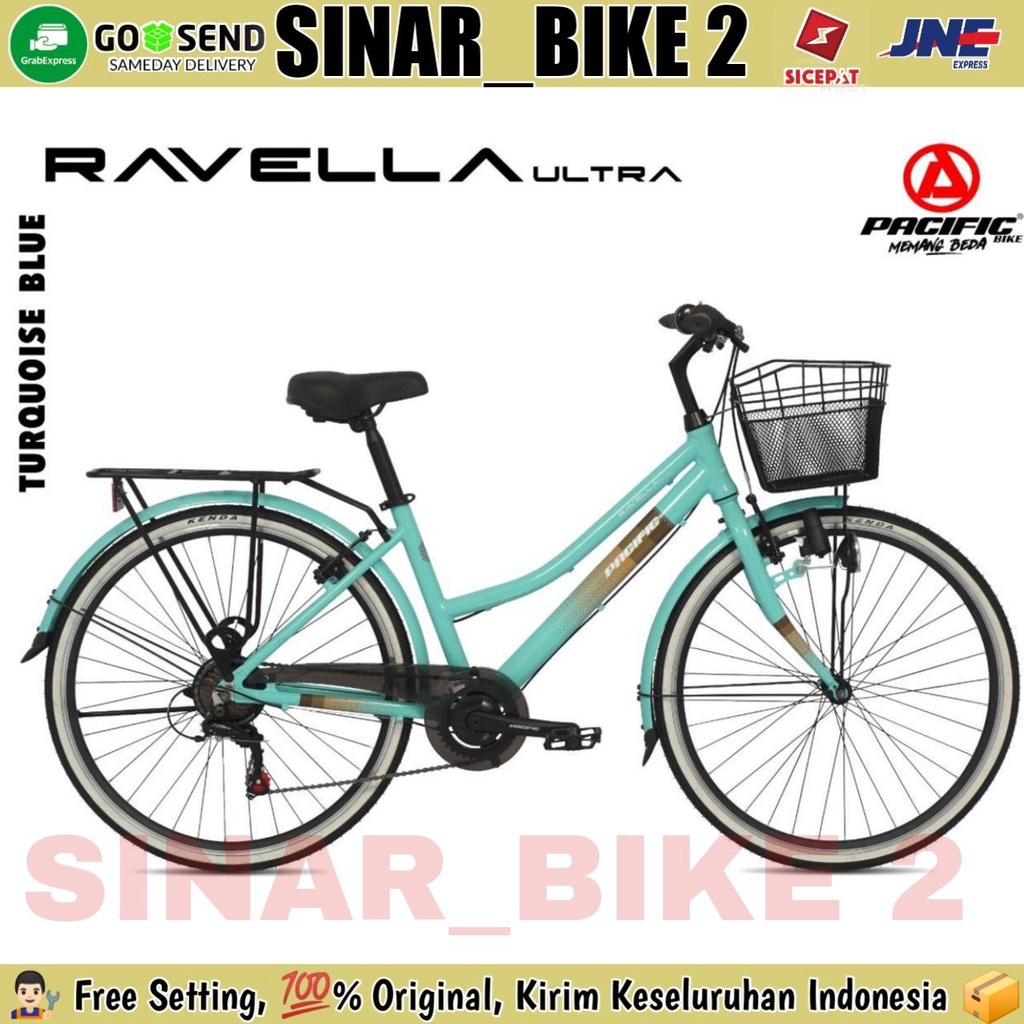 Sepeda Keranjang Dewasa PACIFIC RAVELLA ULTRA 26 Inch 7 Speed