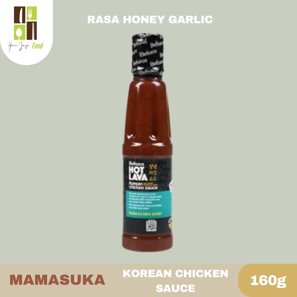 Mamasuka Korean Chicken Sauce Honey Spicy/Honey Garlic/Honey Ori 160g