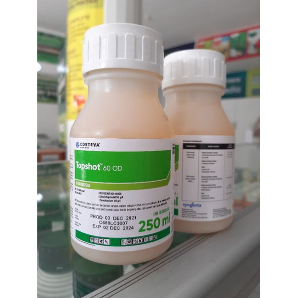 Topshot 60OD 250ml Herbisida sistemik pra tumbuh untuk tanaman Padi