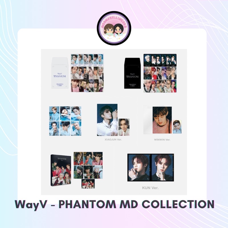 [ᴏᴘᴇɴ ᴘᴏ] WAYV PHANTOM MD COLLECTION (4x6 photo + pc postcard + pc hologram film set trading card A 
