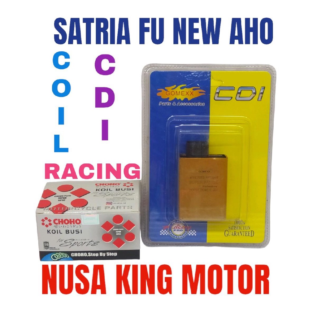CDI RACING & KOIL RACING SATRIA FU NEW AHO