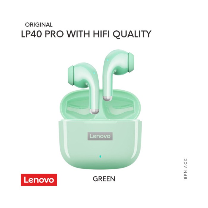 Lenovo LP40 True Wireless Bluetooth Earphone Mini Earbuds TWS