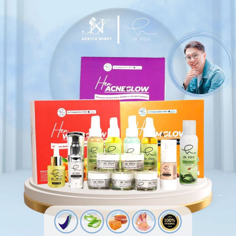 DR HEN SKINCARE / WHITENING / ACNE / BODY LOTION / SERUM / EYE CREAM / BB CREAM / SKINCARE BPOM / HA