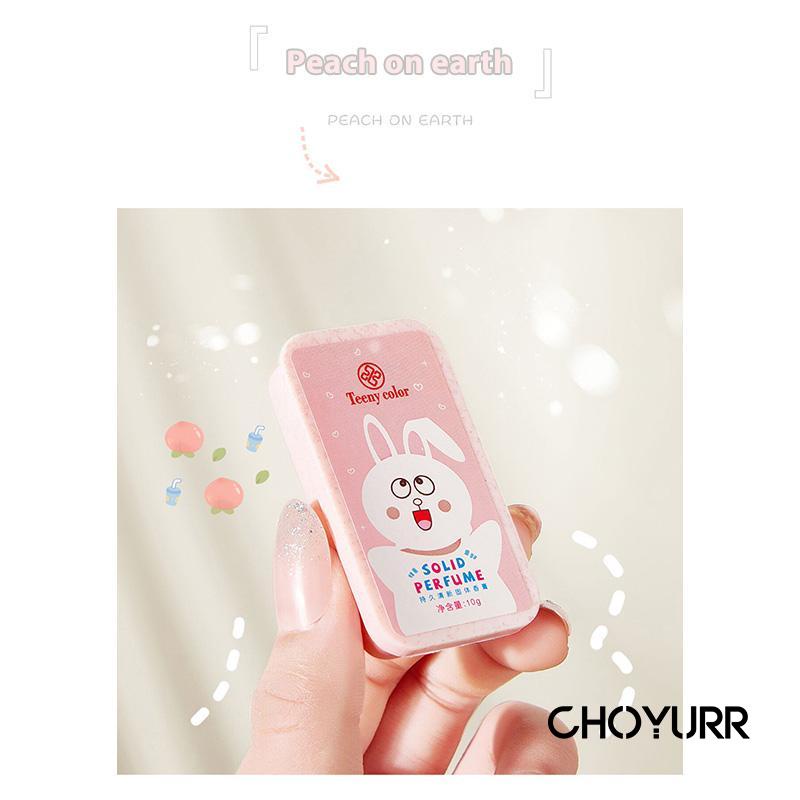 【COD】Parfum Padat Mini / Parfum Balsem Aroma Buah Bunga / Portable Solid Balm / Parfum Traveling Pria Wanita-CH