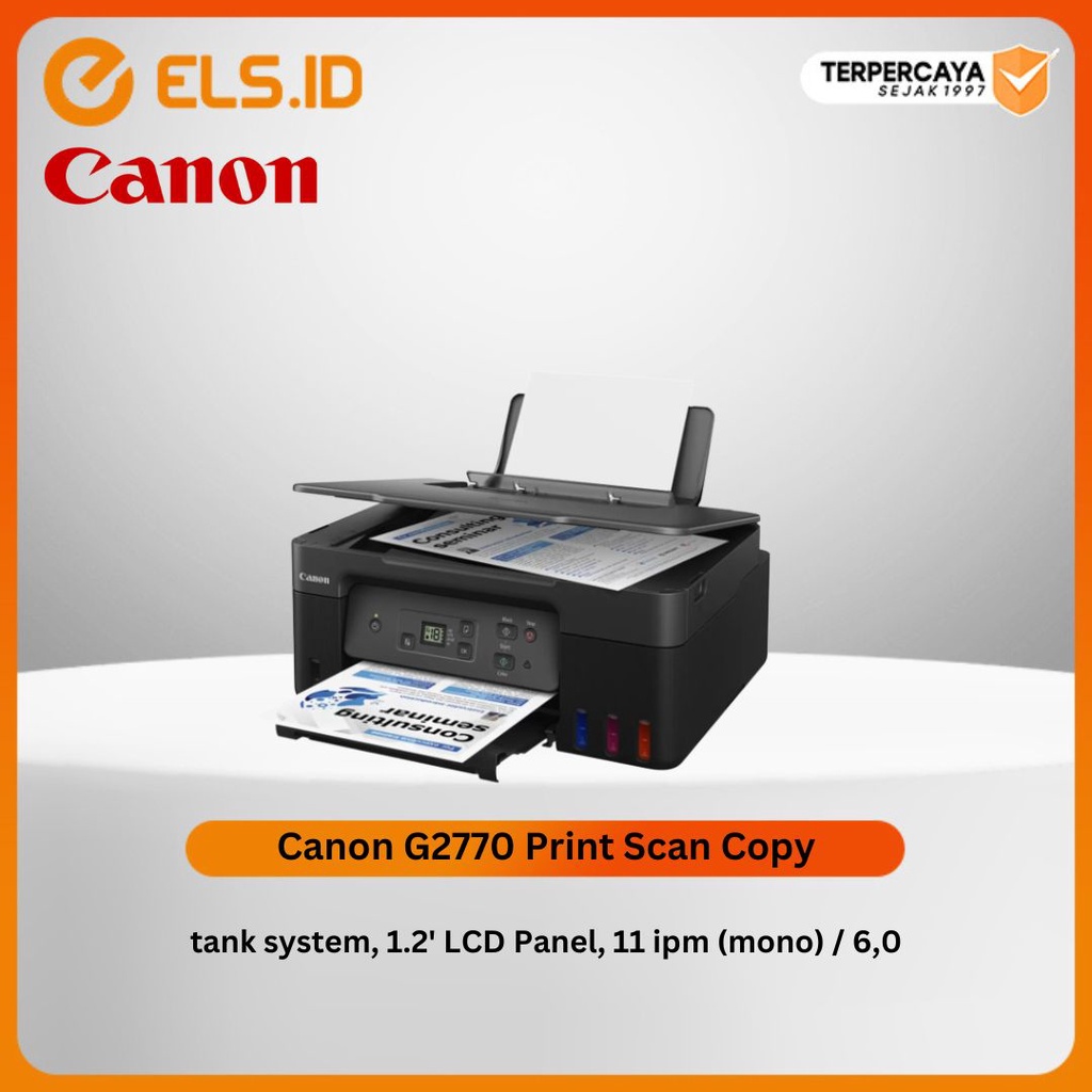 Jual Printer Canon G2770 Print Scan Copy Shopee Indonesia 3102
