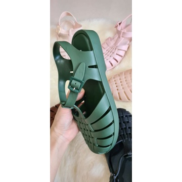 1:1 Ori Melissa Possession Matte Sepatu Sandal Karet Wanita Santai Kekinian Terbaru