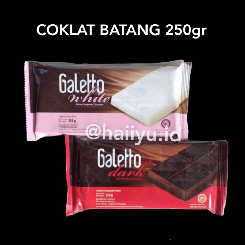 

Nycyta Home Coklat Batang Galetto 250Gr Galleto Compound