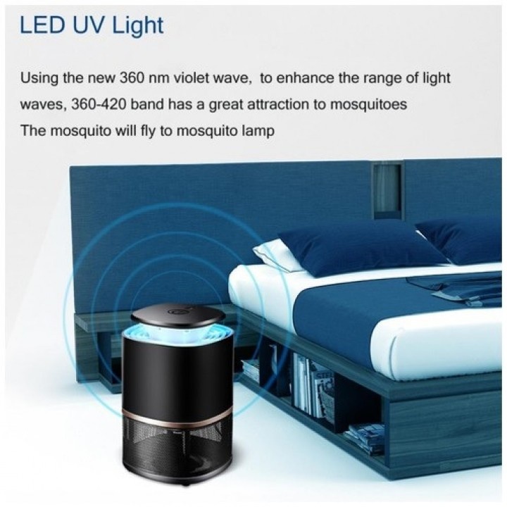 63 MXK-001 - USB Powered Electronic UV Smart Light Mosquito Repellent