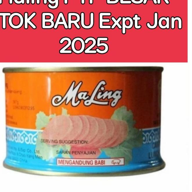 

✨ MaLing Ham FYF 397gr - Canned Pork Luncheon Meat Ham 397gr NONHALAL !!!