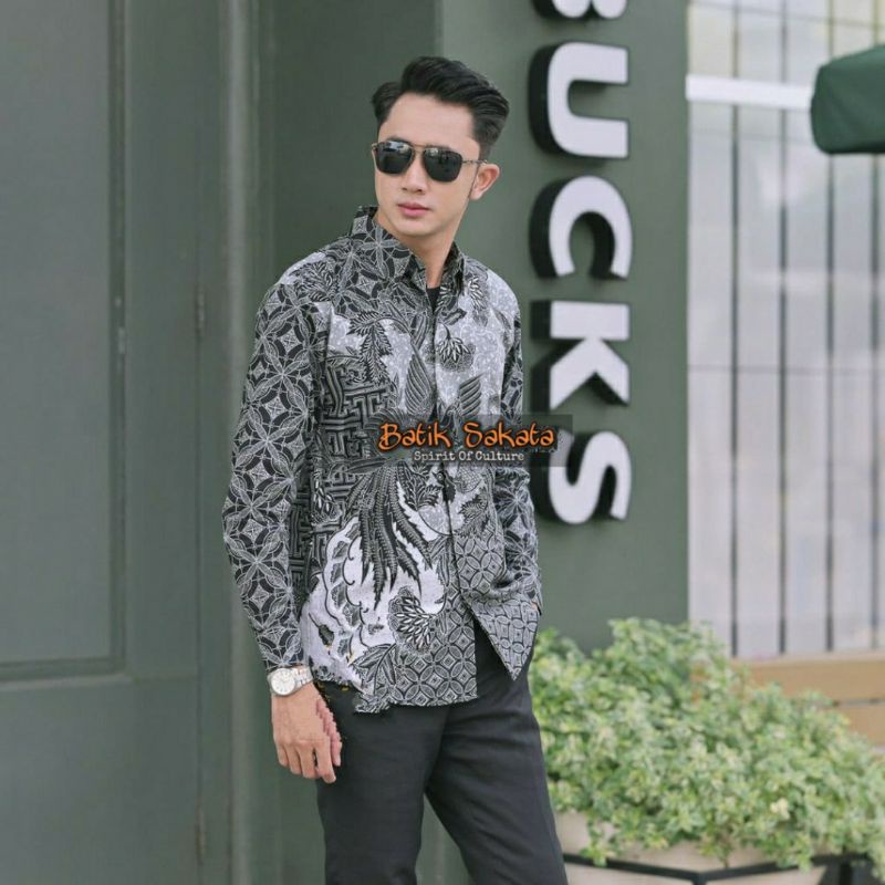SULENDRA KEMEJA BATIK PRIA LENGAN PANJANG SLIM FIT SLIMFIT ORIGINAL ORI ASLI PRABUSENO FULL FURING JUMBO MODERN PREMIUM HEM ATASAN COWOK ANAK MUDA DEWASA MEWAH WARNA KATUN PRINTING TANGAN HALUS TEBAL COUPLE SERAGAM KERJA CASUAL KANTOR TERBARU 2021 SOLO LD