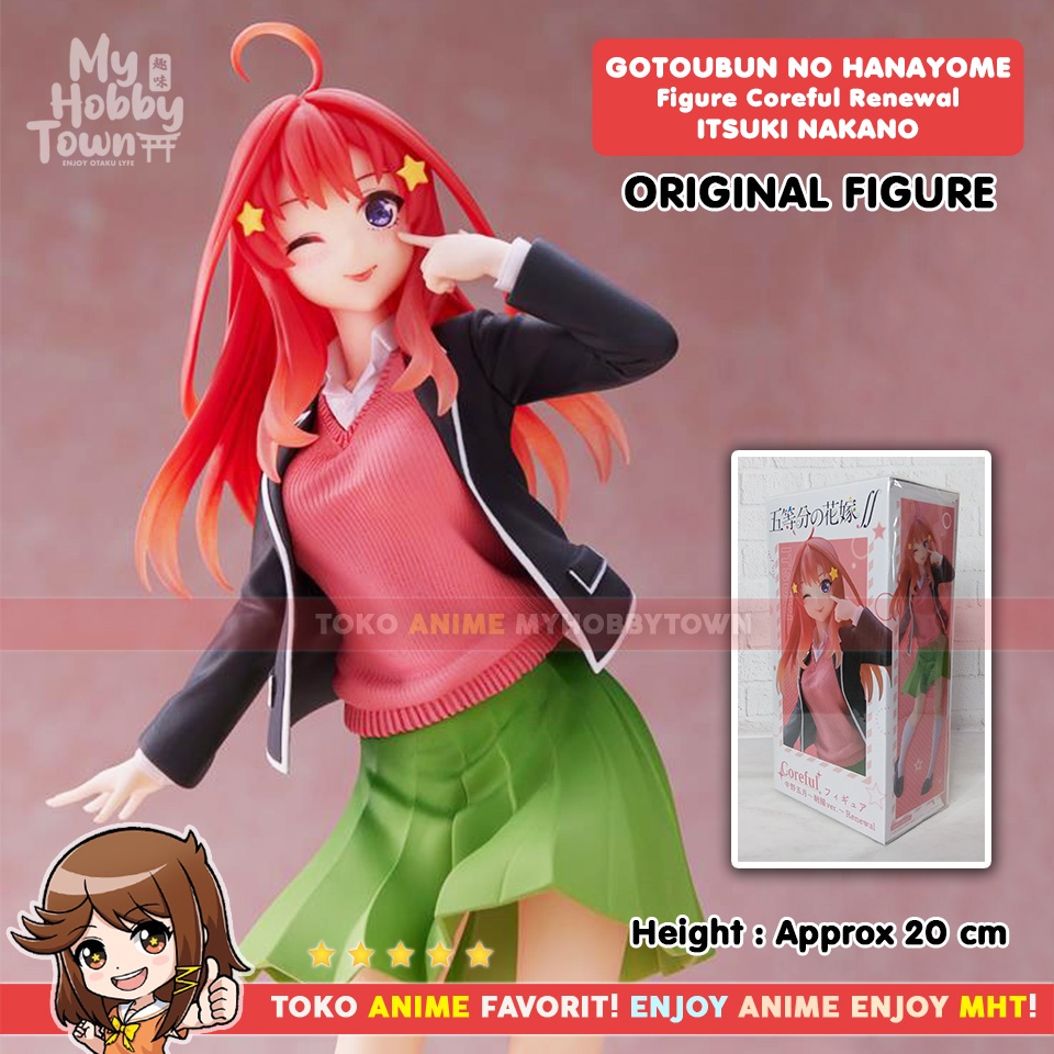 Figure Anime Original Gotoubun no Hanayome Itsuki Nakano Coreful Renewal