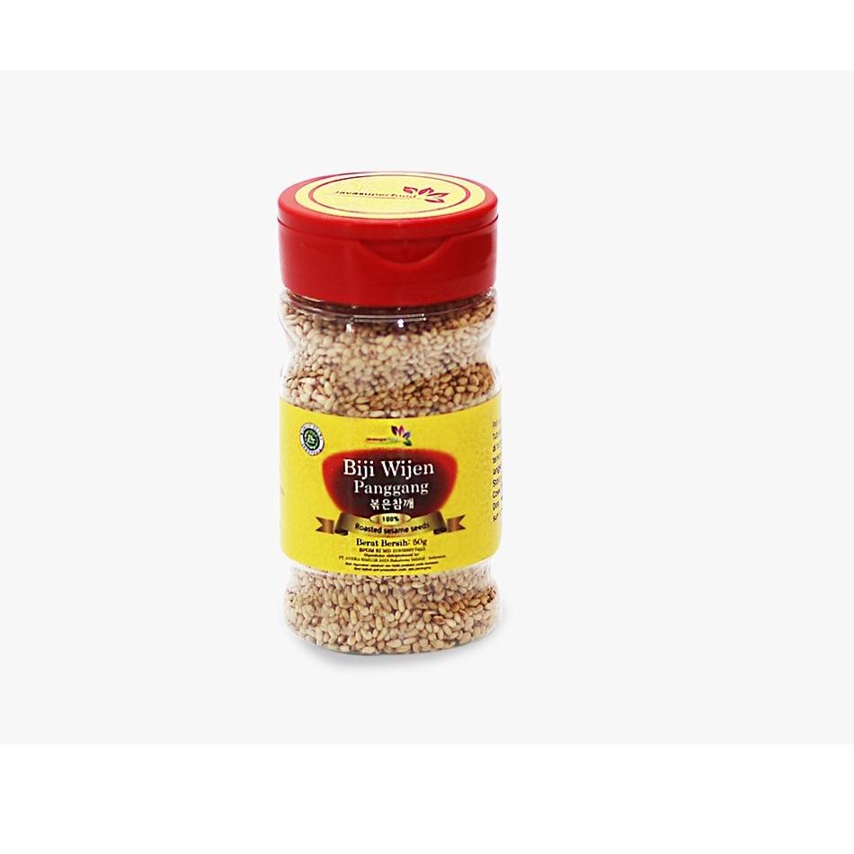 

Kirim Langsung ・ Biji Wijen Panggang JAVA Super Food - Roasted Sesame Seeds 50 Gram ♚