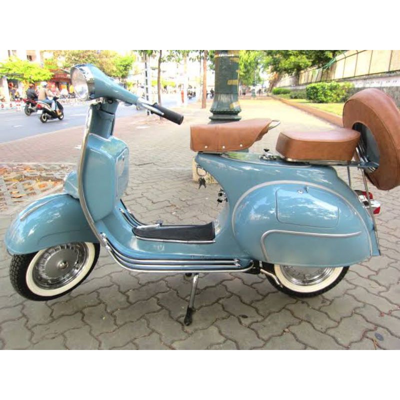 Cat PU Duco Vespa Pastel Blue Cat Vespa Biru Muda Cat warna Klazik 1 LITER