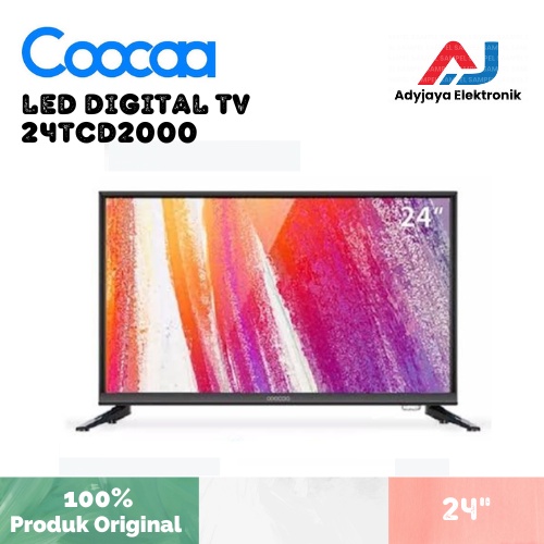 Led Digital TV 24 Inch Coocaa 24TCD2000