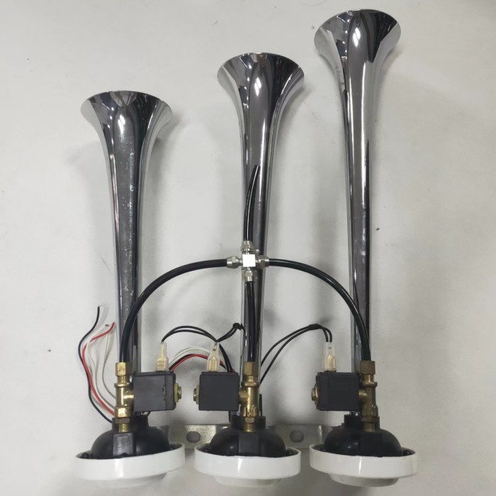 Klakson Telolet 3 Corong Truk Bis 12-24 Volt
