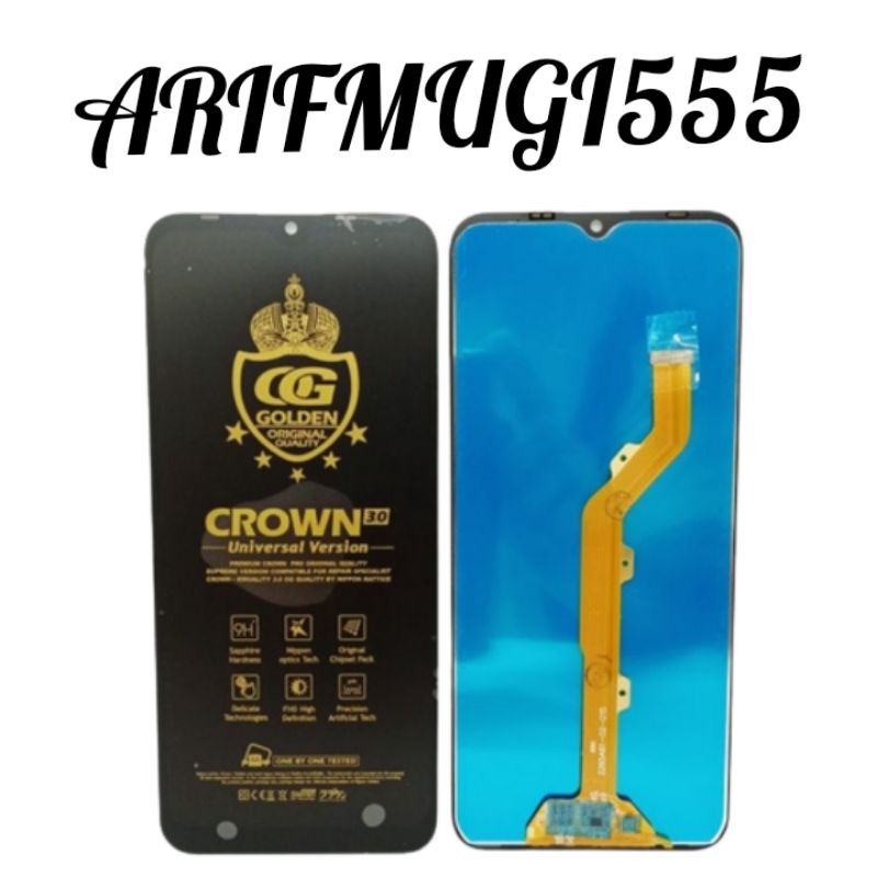 Lcd Touchscreen Crown Super Infinix Smart 3 Plus X627/Infinix S4 X626/X626B Fullset Original