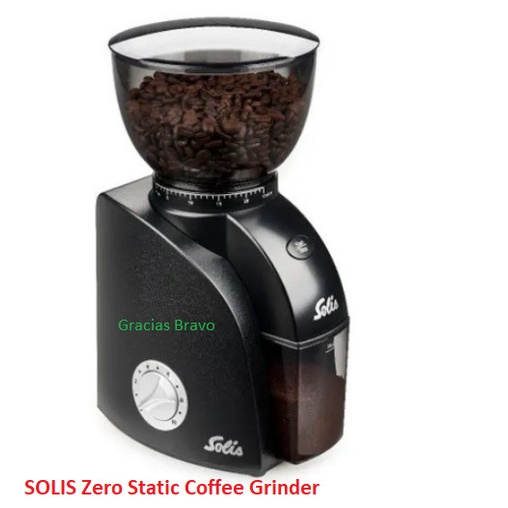 SOLIS SCALA ZERO STATIC BURRS COFFEE GRINDER SWISS GARANSI RESMI