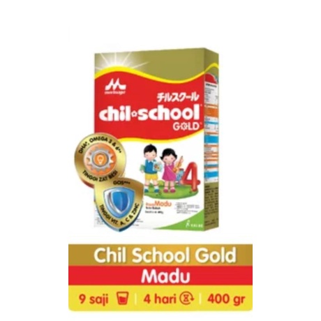 morinaga chil school 400 gr madu dan vanila
