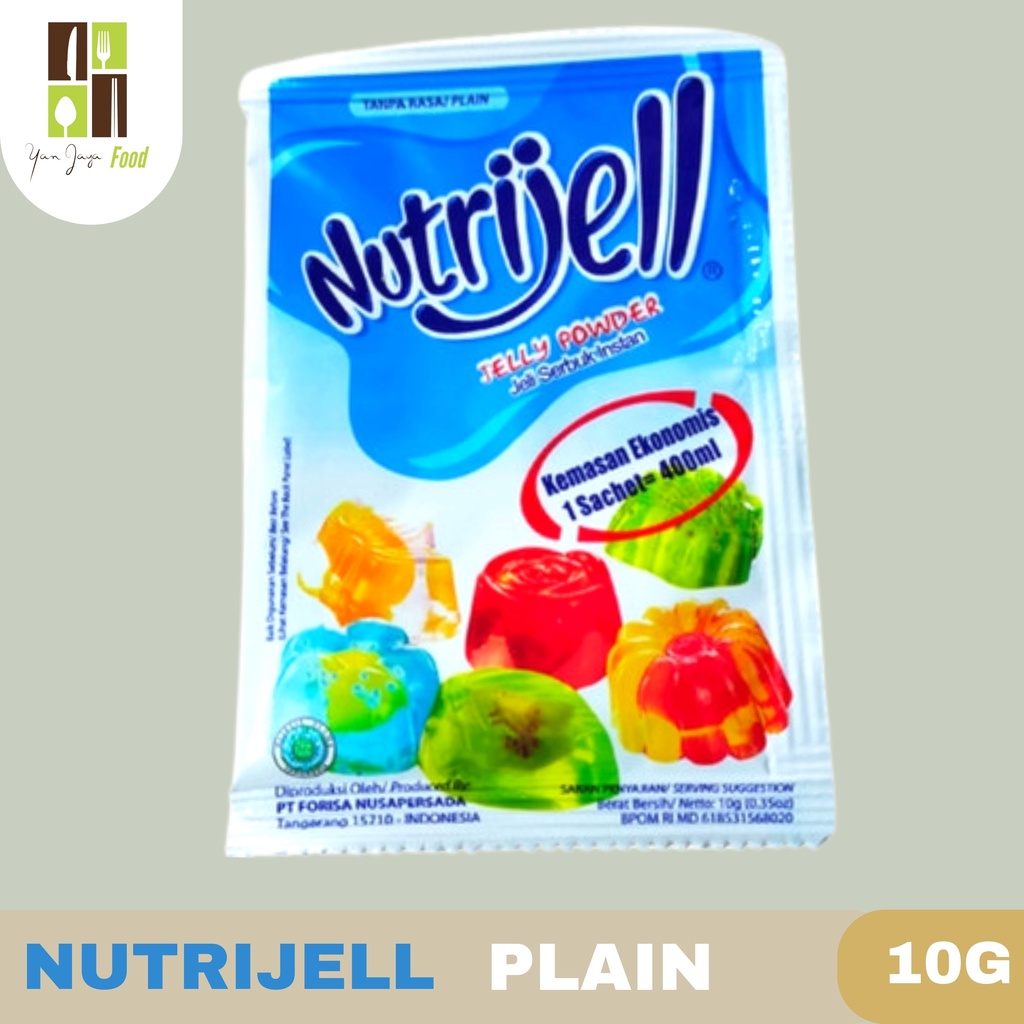 Nutrijel/Agar-Agar/Puding Kemasan Ekonomis 10 g