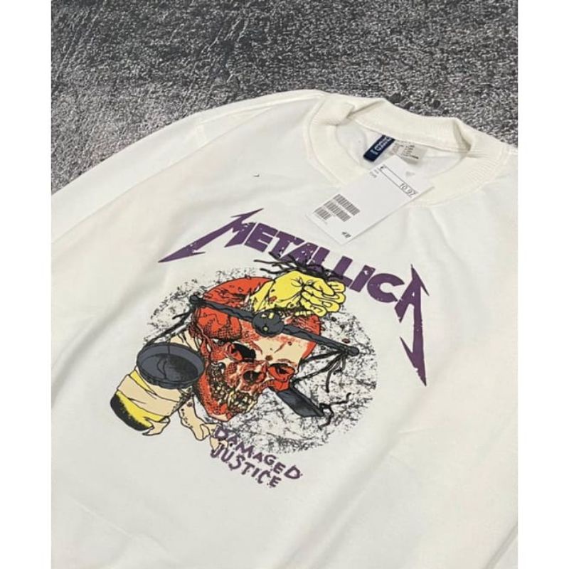 CREWNECK METALLICA H&amp;M HIGH QUALITY CASUAL HYPE FASHION PRIA