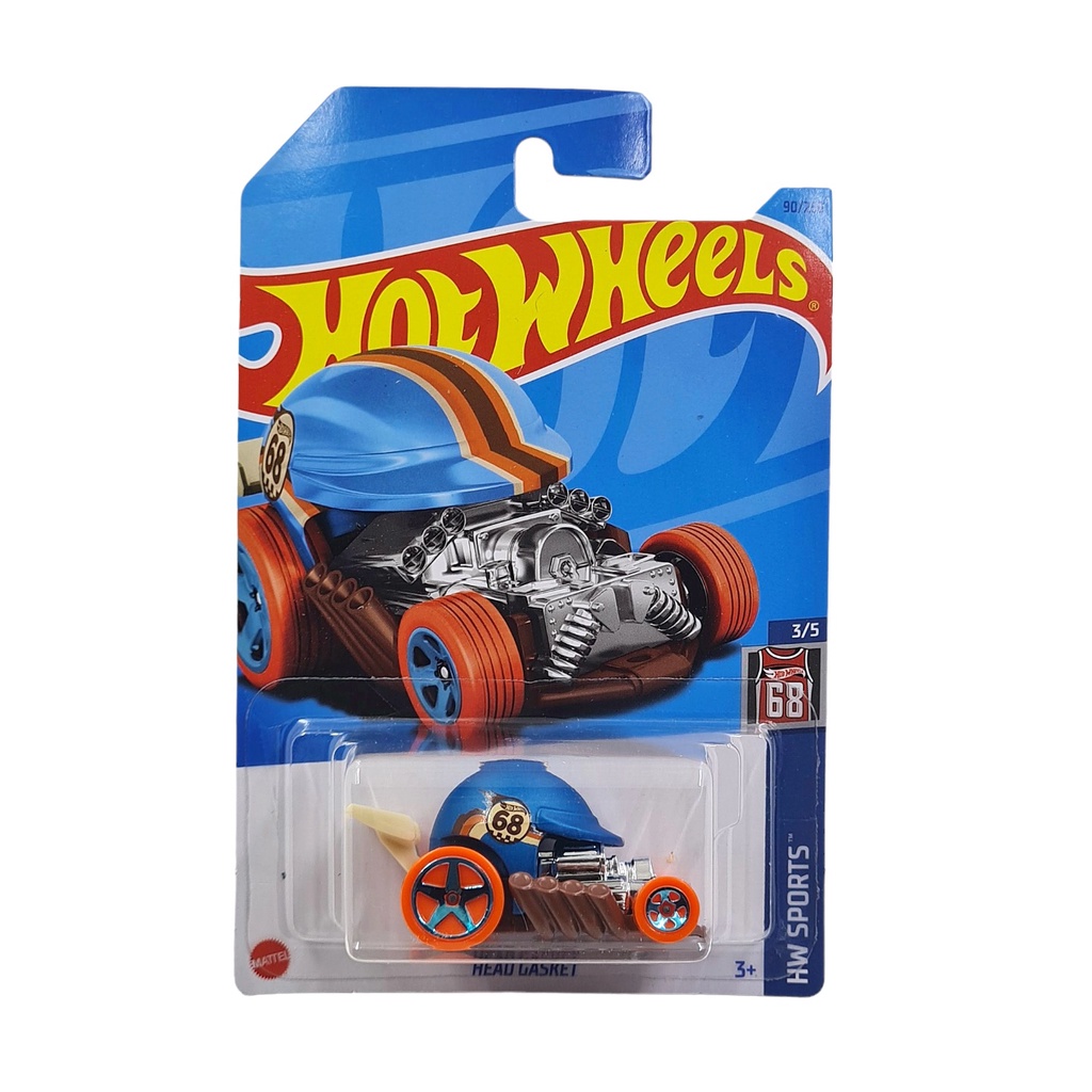 Hot Wheels Head Gasket Biru No.68 - D 2023