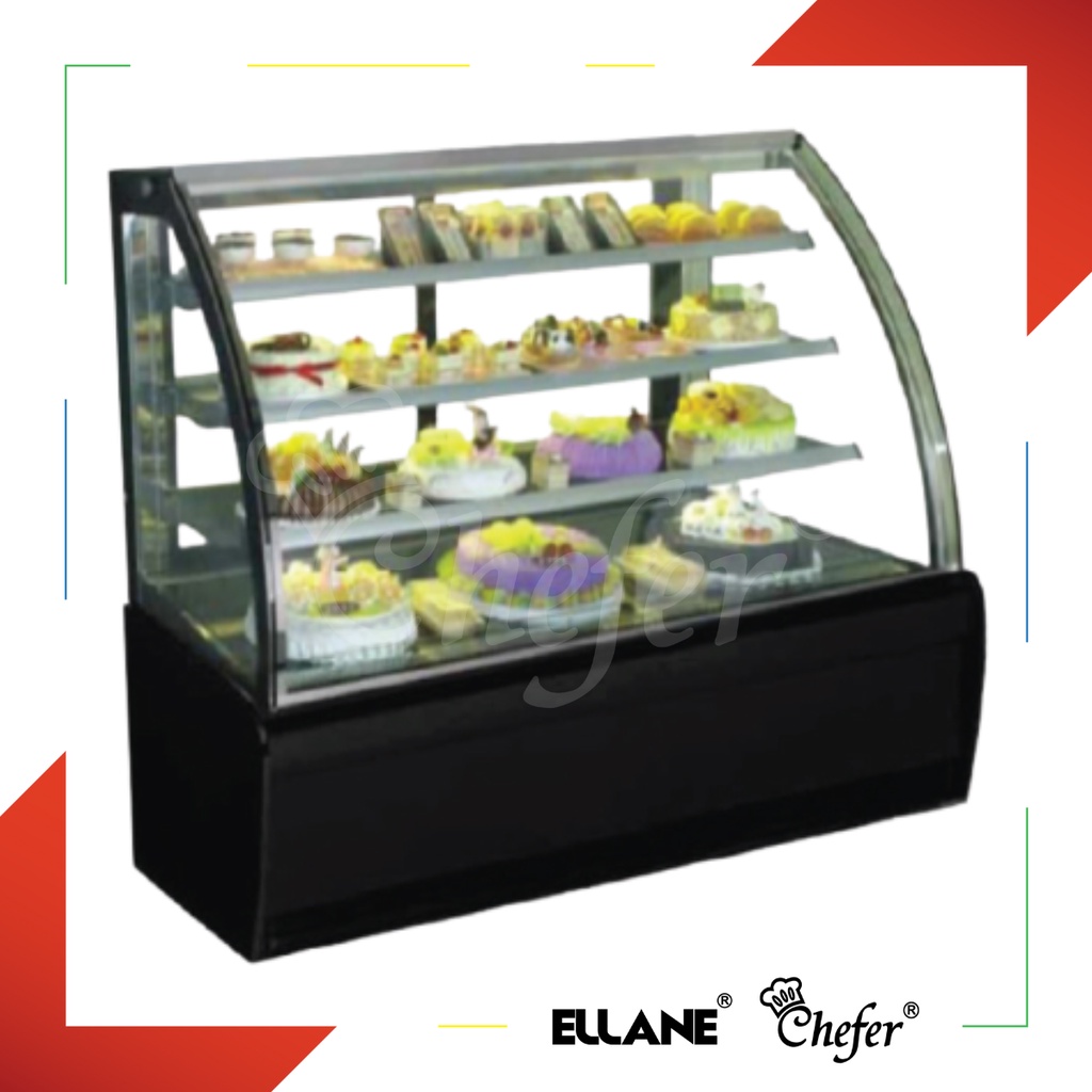 CURVED GLASS CAKE COLD SHOWCASE CCS-150