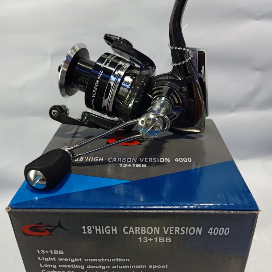 GROSIR REEL G-TECH 18' HIGH CARBON 4000