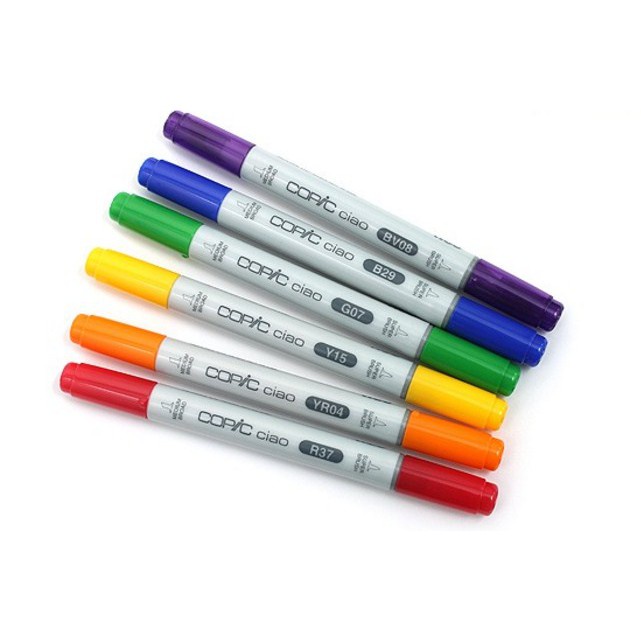 Copic Ciao Marker 6 Color Primary Set CCM/6PR