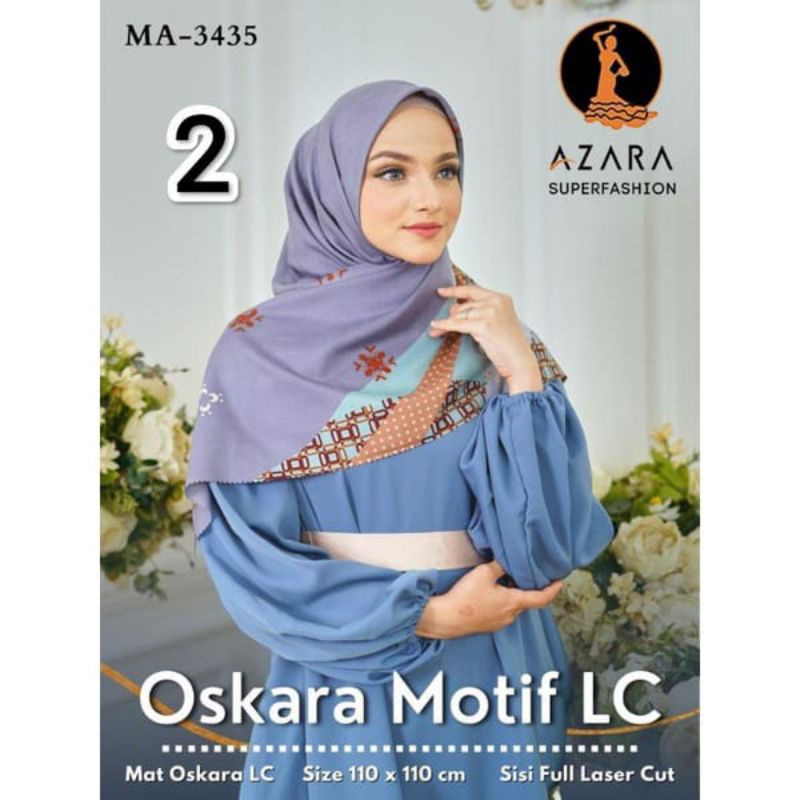 Jilbab segiempat AZARA OSAKA VOAL LC