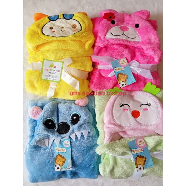 Selimut karakter bayi lembut
