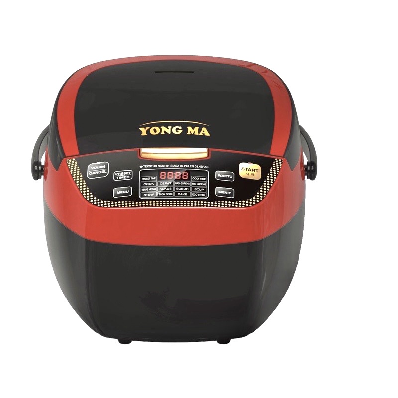 YONGMA RICE COOKER MAGIC COM DIGITAL YONGMA SMC 8017 2L 2 LITER KEMARIK PENANAK NASI