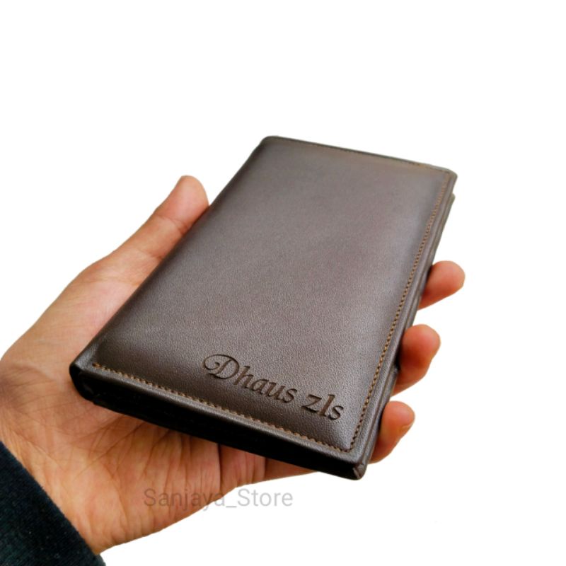 Dompet Kulit Pria 3/4 Original Kulit Sapi Asli Garut