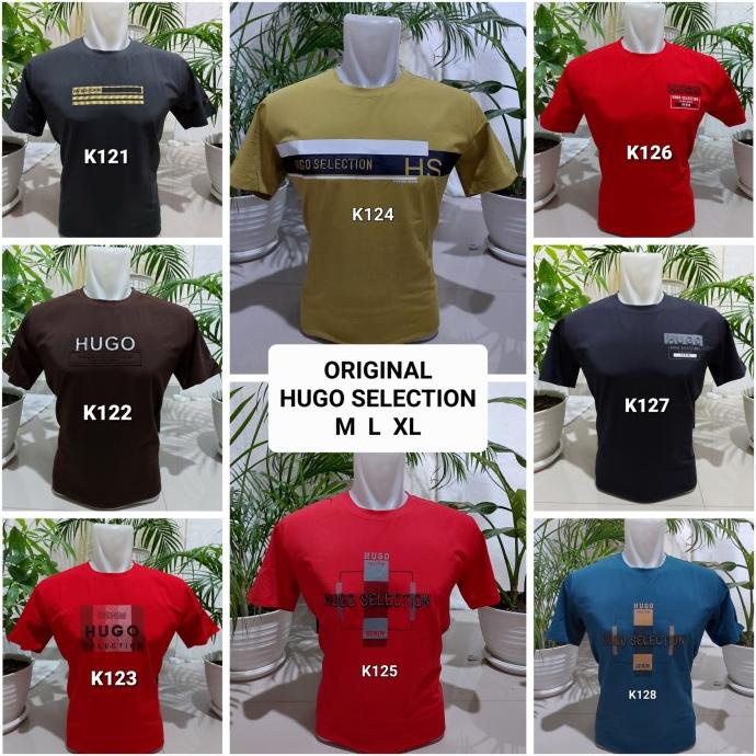 DISKON Kaos Oblong Hugo Sport Hugo Selection Original Size M