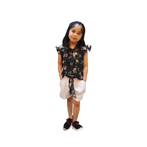 KALILA - RISA Set Kids Setelan Baju Anak Perempuan Umur 2-7 tahun / Bahan Katun