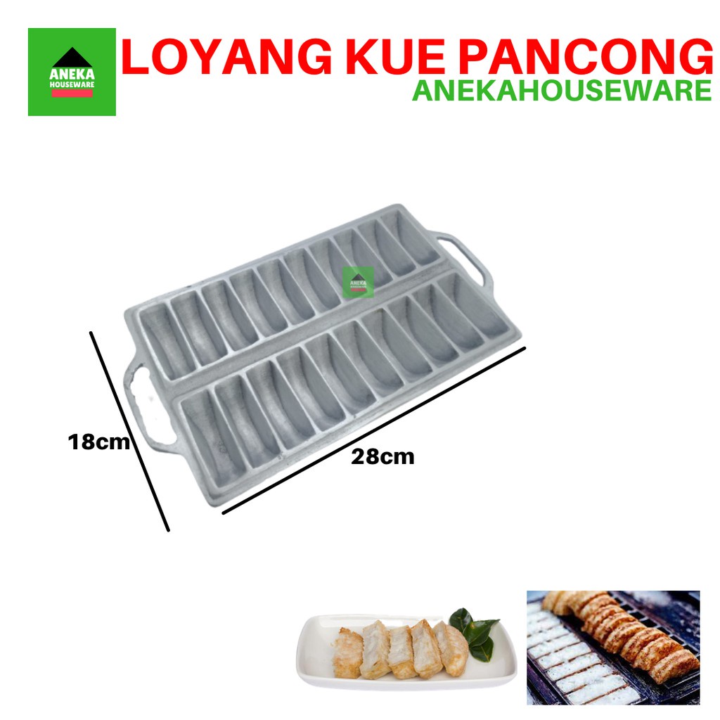 Loyang Cetakan Kue Pancong 20 Lubang