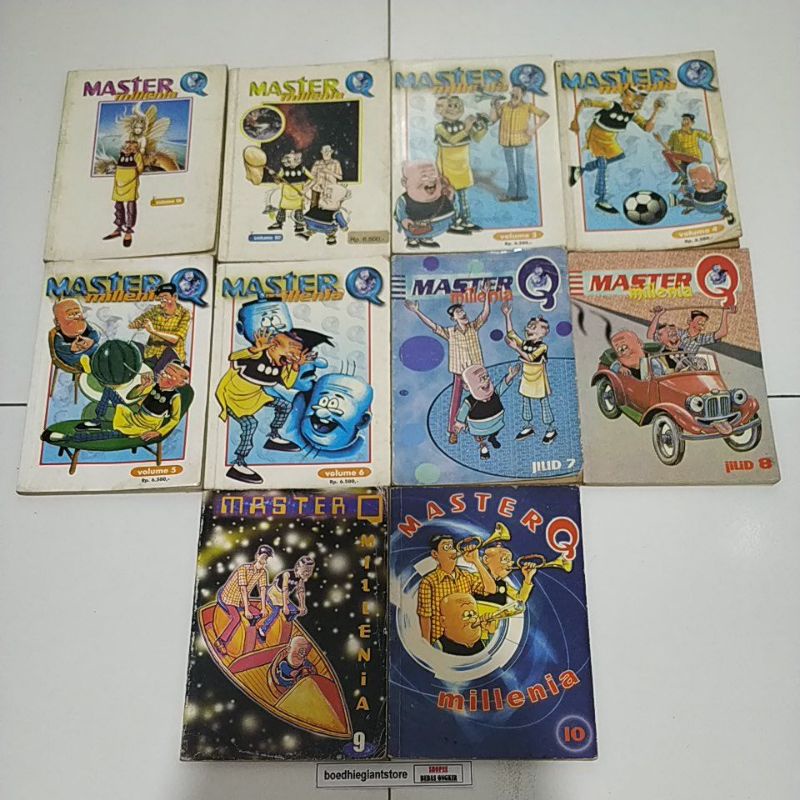 komik master q millenia 1-10, kolpri no coret, TS