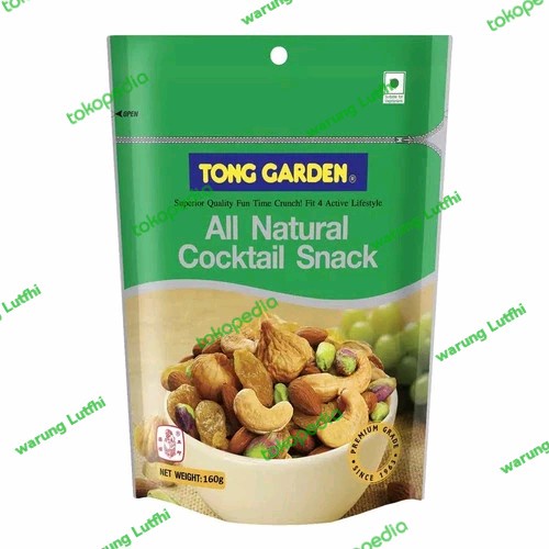 

Tong garden all natural ccktl snack 185g Kacang