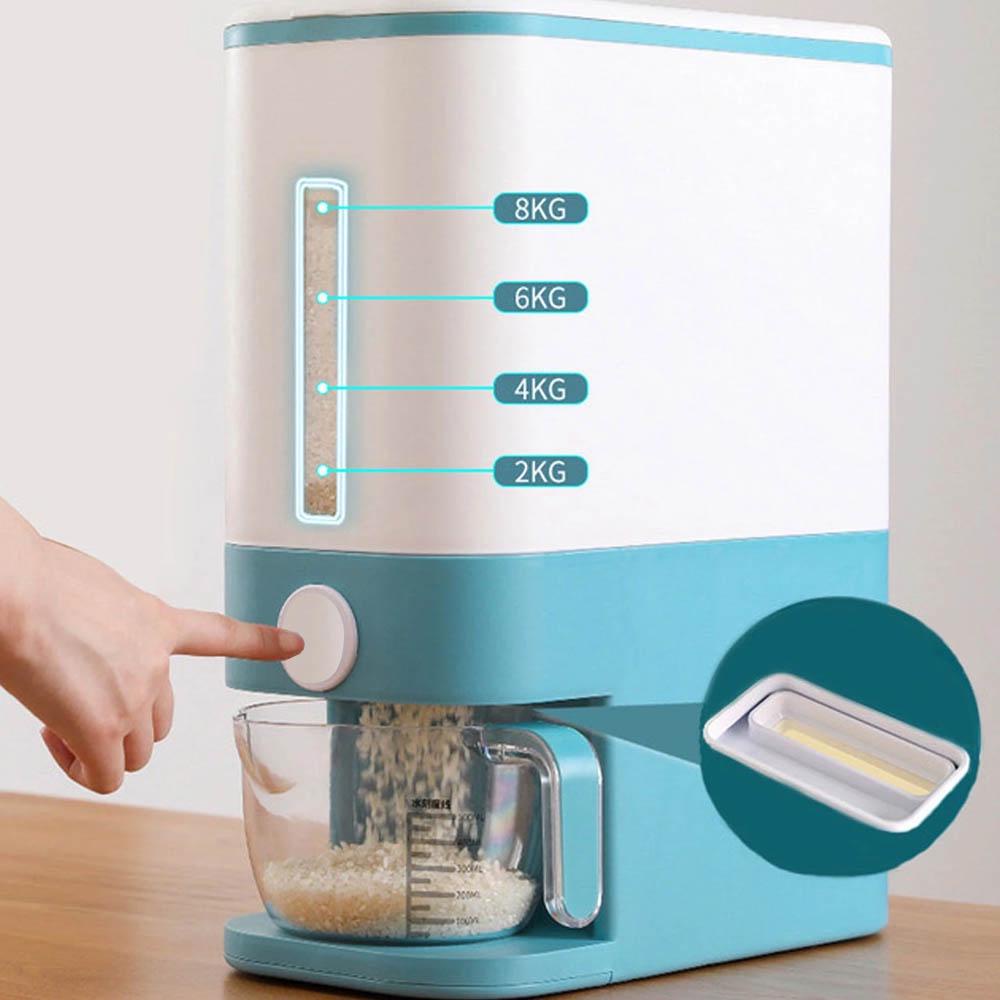 Dispenser Beras 10 kg,Tempat penyimpanan Beras 10kg