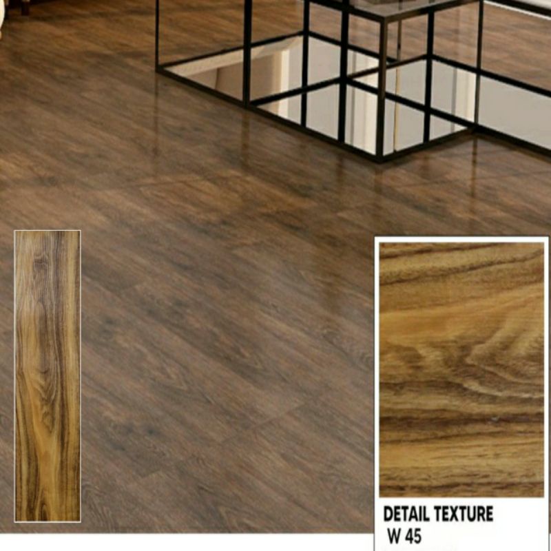 Vinyl lantai high quality motif kayu hitam