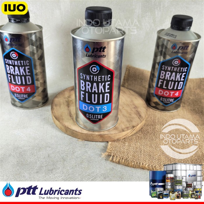 Minyak Rem PTT DOT 3 Brake Fluid 500ml Original