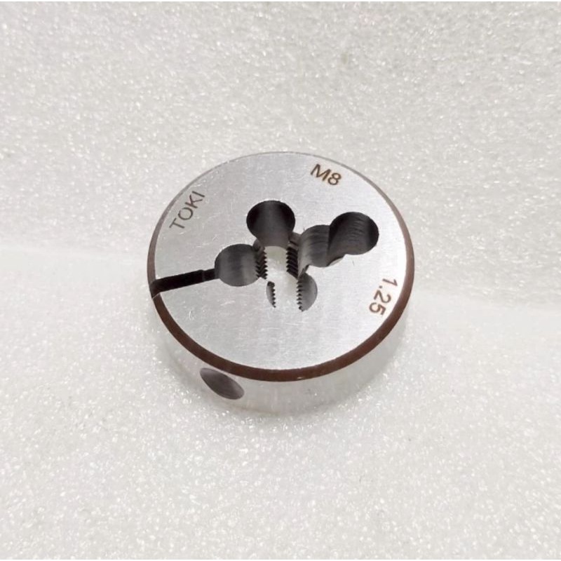Mata senai M8 x 1.25 Baut 12 | Adjustable Round Dies Senai M8x1.25 Toki. Bukan Yamawa