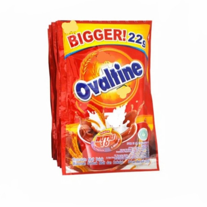 

COKLAT-BUBUK- COKELAT BUBUK OVALTINE SACHET ZAK COKLAT MALT 22 GRAM -BUBUK-COKLAT