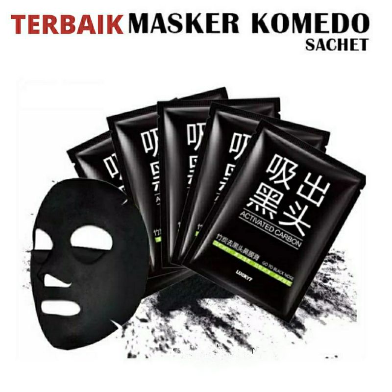 Masker Peel Off Pembersih Muka Pengangkat Komedo dan Bekas Jerawat Charcoal Anak Bpom Blackhead