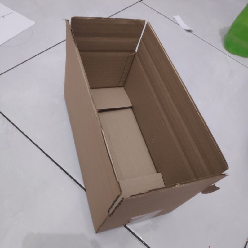 Kardus Packing Polos BARU Karton BOX 6x6x14cm Bahan Kraft Dan Medium kardus BOX baru bukan bekas Kardus box murah