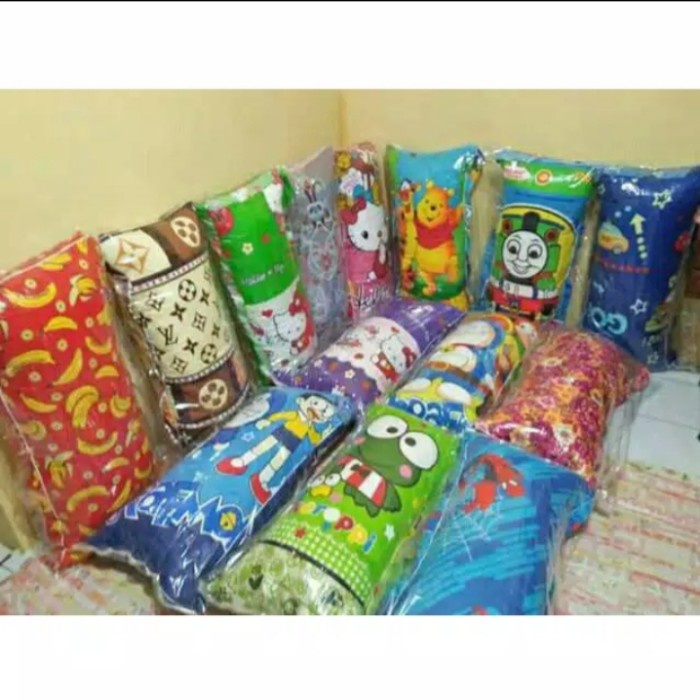 Srab Bantal Cinta Brendis Jumbo Dan Sarung Bantal Cinta Karakter
