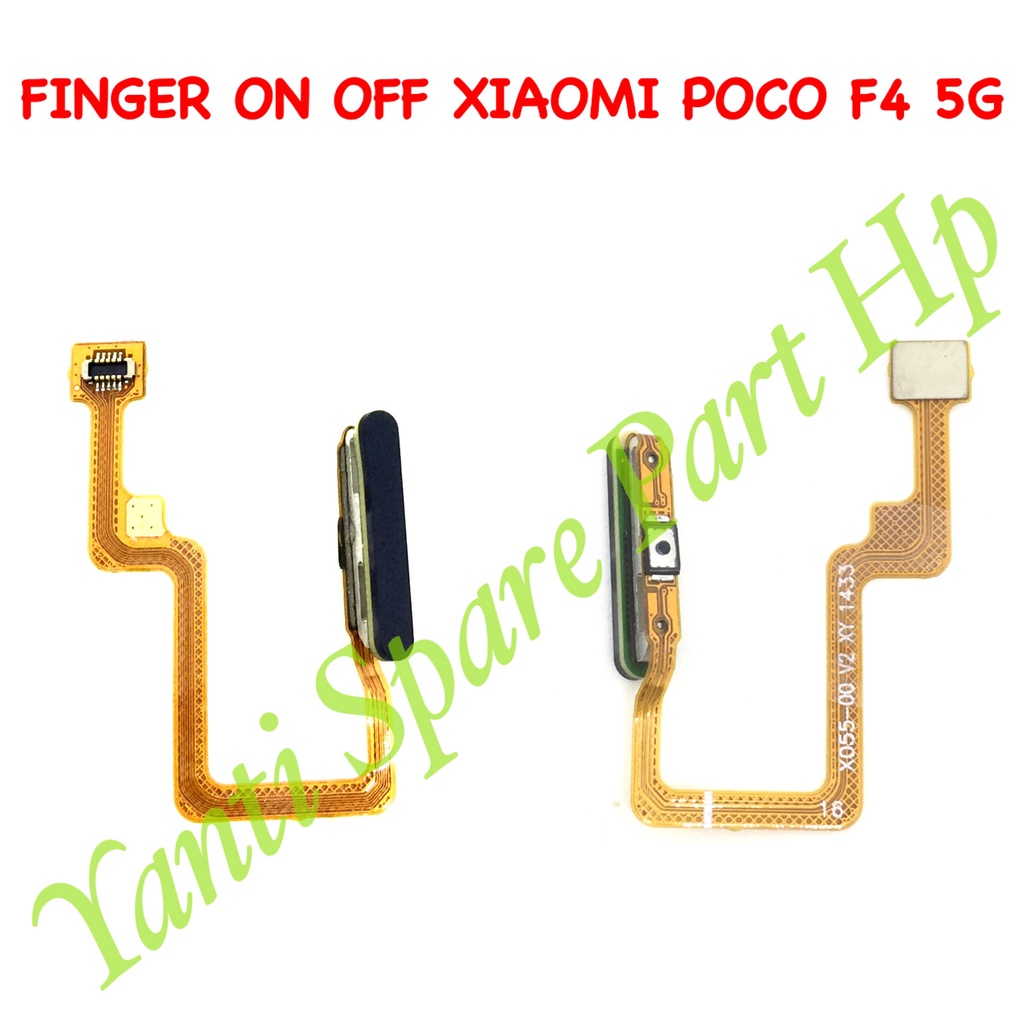 Flexible Fingerprint On Off Xiaomi Poco F4 5G Redmi K40S 5G Original Terlaris New