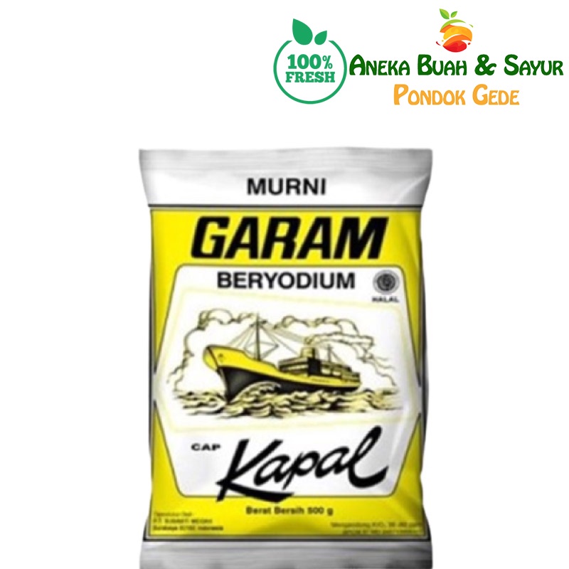 

Garam Cap Kapal 500gr 1 Pcs