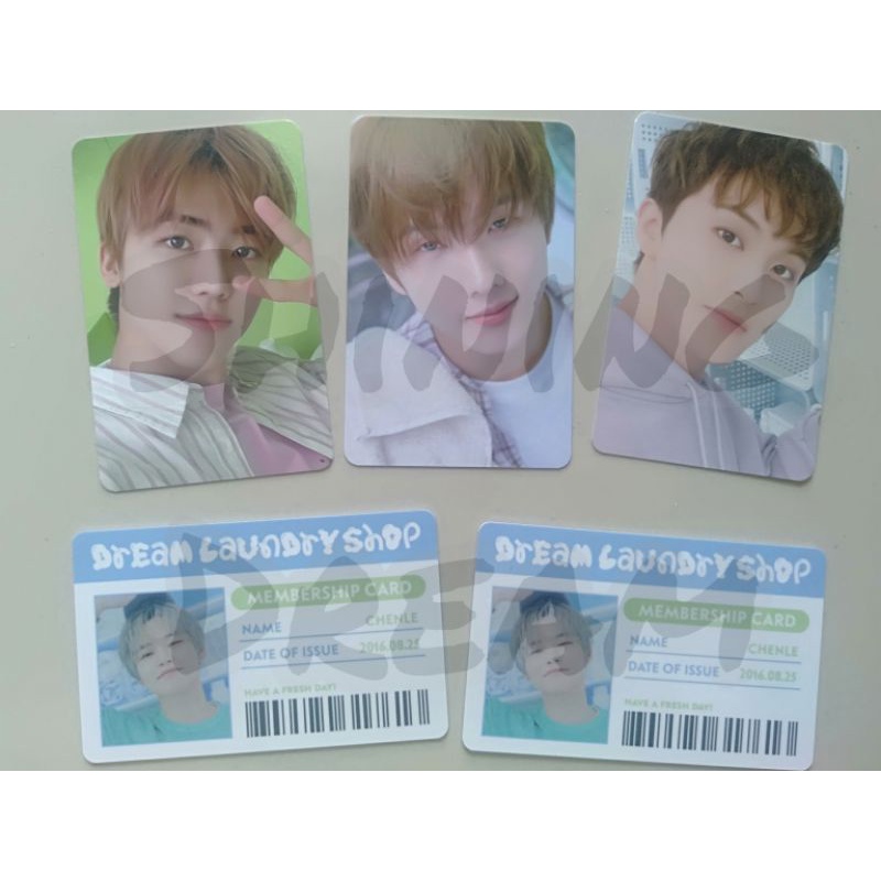 [Photocard] PC NCT Dream Laundry Shop Jaemin Mark Jisung Chenle