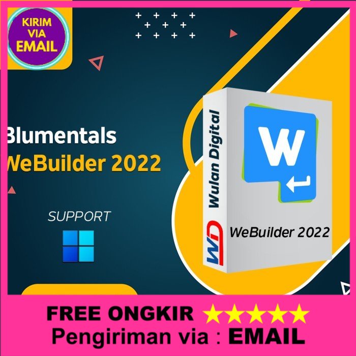 Software Pengembang Web: Blumentals WeBuilder 2022 [Win] Lifetime